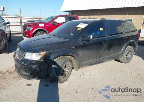 2017 Dodge Journey Se из США, поврежденный, VIN 3C4PDCAB3HT637886
